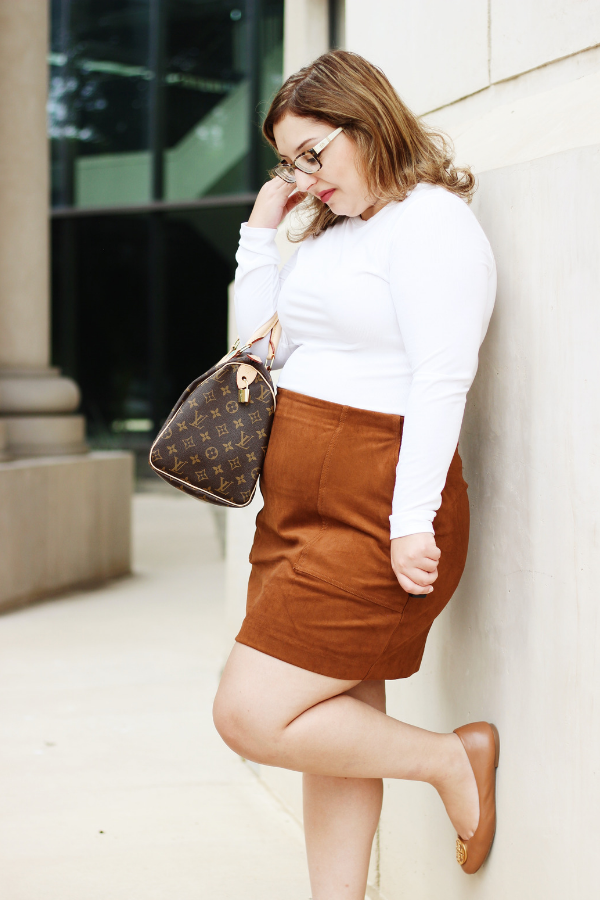 Fall Suede Skirt